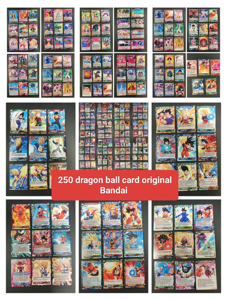 Bandai - 250 Mixed collection - Dragon Ball #1.0