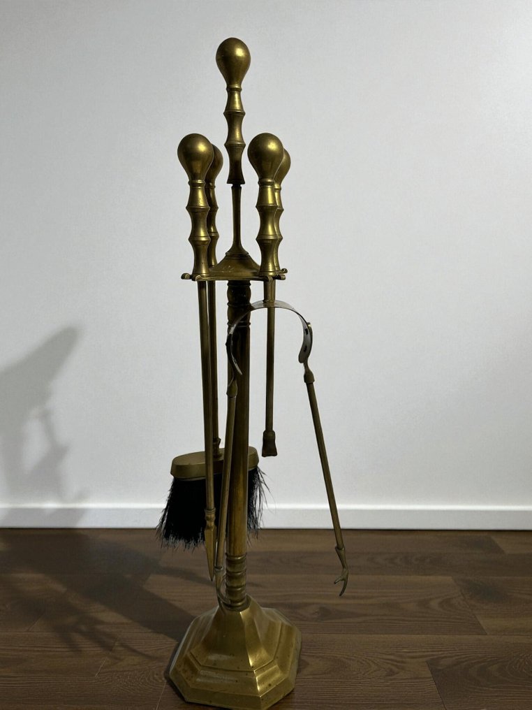 Αξεσουάρ τζακιού - Ξύλο, Μέταλλο, Πορσελάνη - Αξεσουάρ για τζάκι #3.2