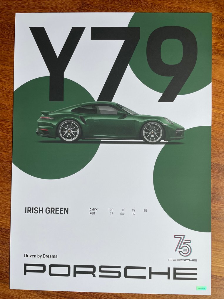 Original poster 911 Turbo S - Porsche - NO ENVIO A CANARIAS #1.0