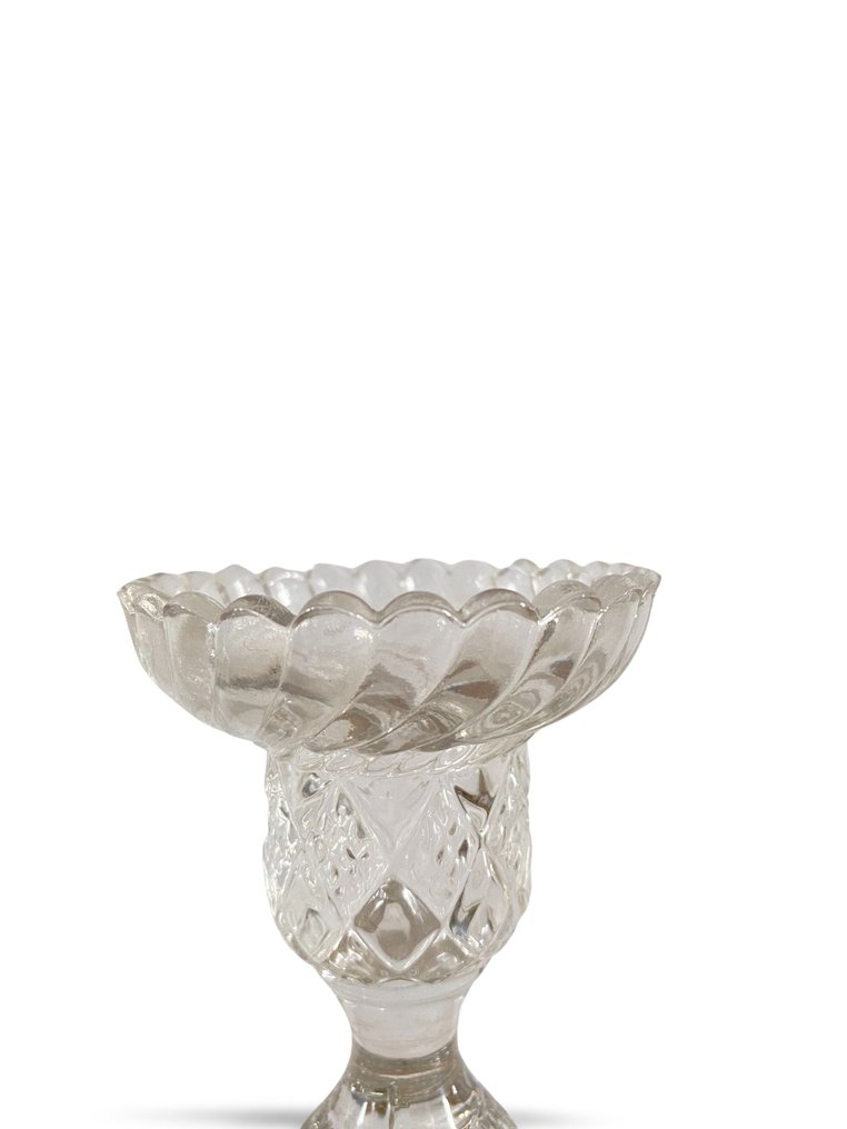 Taperstick (2) - Glass - Height 23cm #2.1