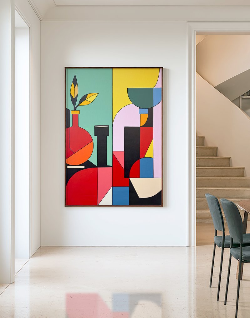 Alejandro Gonzalez - Bodegones Geométricos 57 - XL - (NO Reserve) #1.0