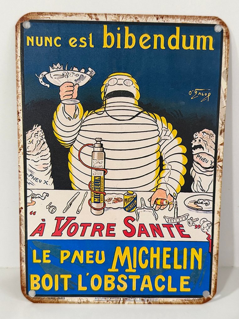 广告人物 - 单一米其林Bibendum罐广告祝您健康 - 2000-2010 #1.0