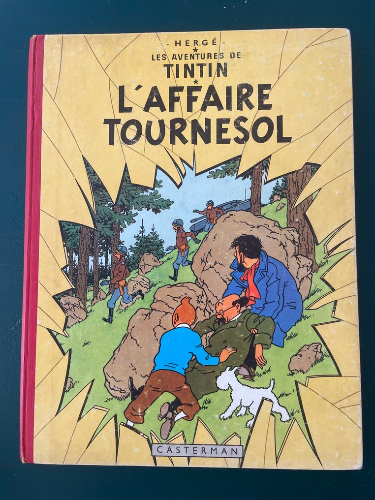 Tintin T18 - L'Affaire Tournesol (B20) - C - 1 Album - First Belgian edition - 1956 #1.0