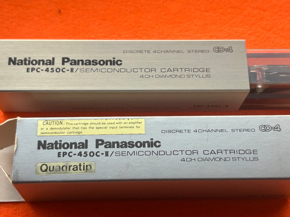 Panasonic - Ματσουσίτα/Πανασόνικ EPC-450C-II στοιχείο 4 καναλιών. Πικάπ με βελόνα #2.1