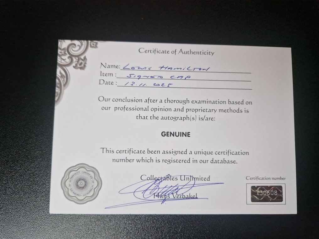 法拉利 - F-1 一级方程式 - 刘易斯·汉密尔顿 - 棒球帽 #2.1