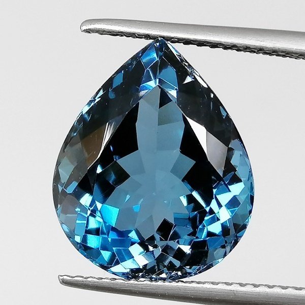 Μπλε Τοπάζιο  - 13.55 ct - Instituto Gemólogico Español (IGE) #1.0