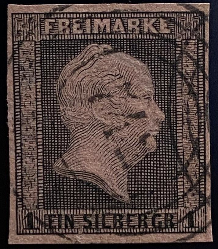 Πρωσία 1859/1866 - Παλές Γερμανικές Πολιτείες 1859-1866, MH, χρησιμοποιημένο, μέρος καλής συλλογής στο άλμπουμ Richard #1.0