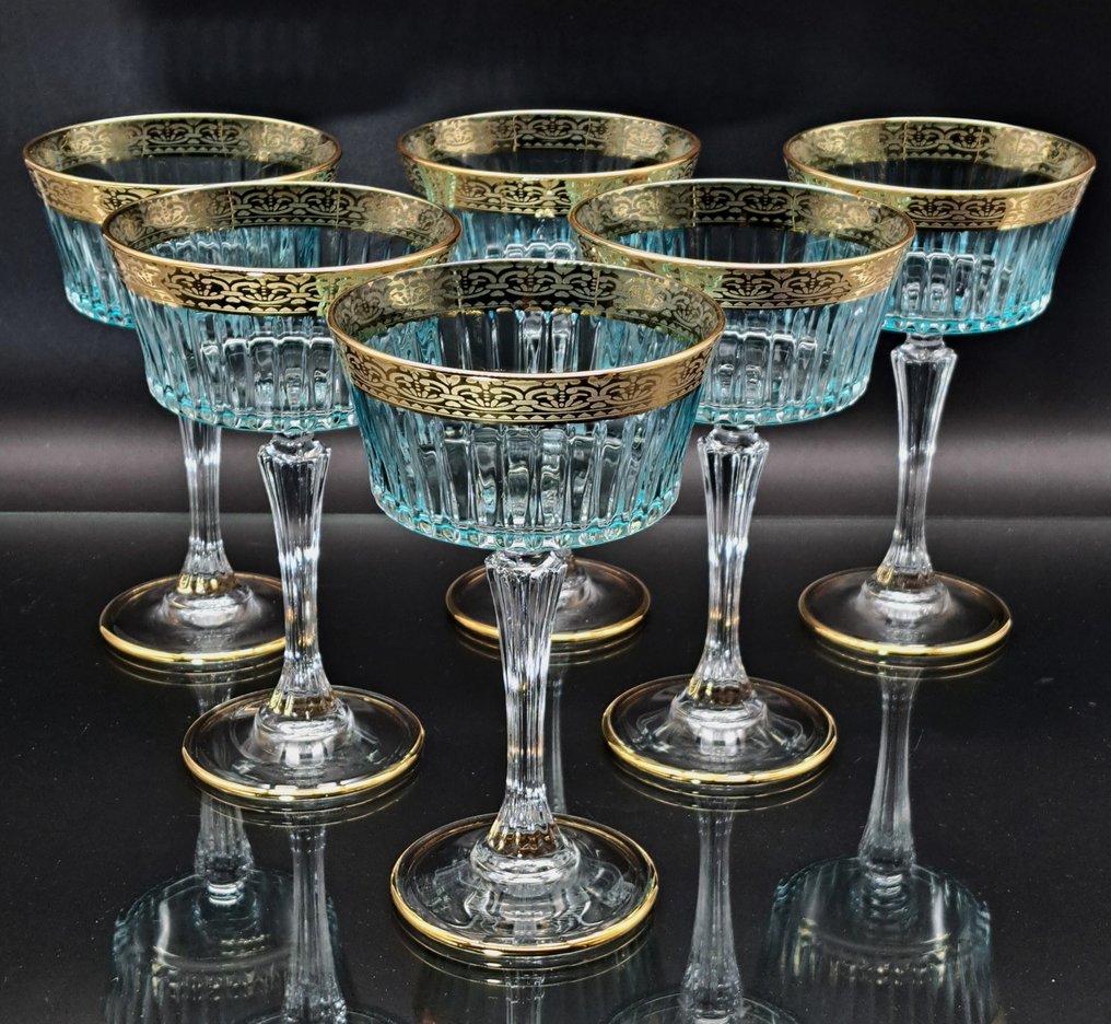 Artemisia - 香槟笛 (6) - 水晶, oro 24kt #2.1