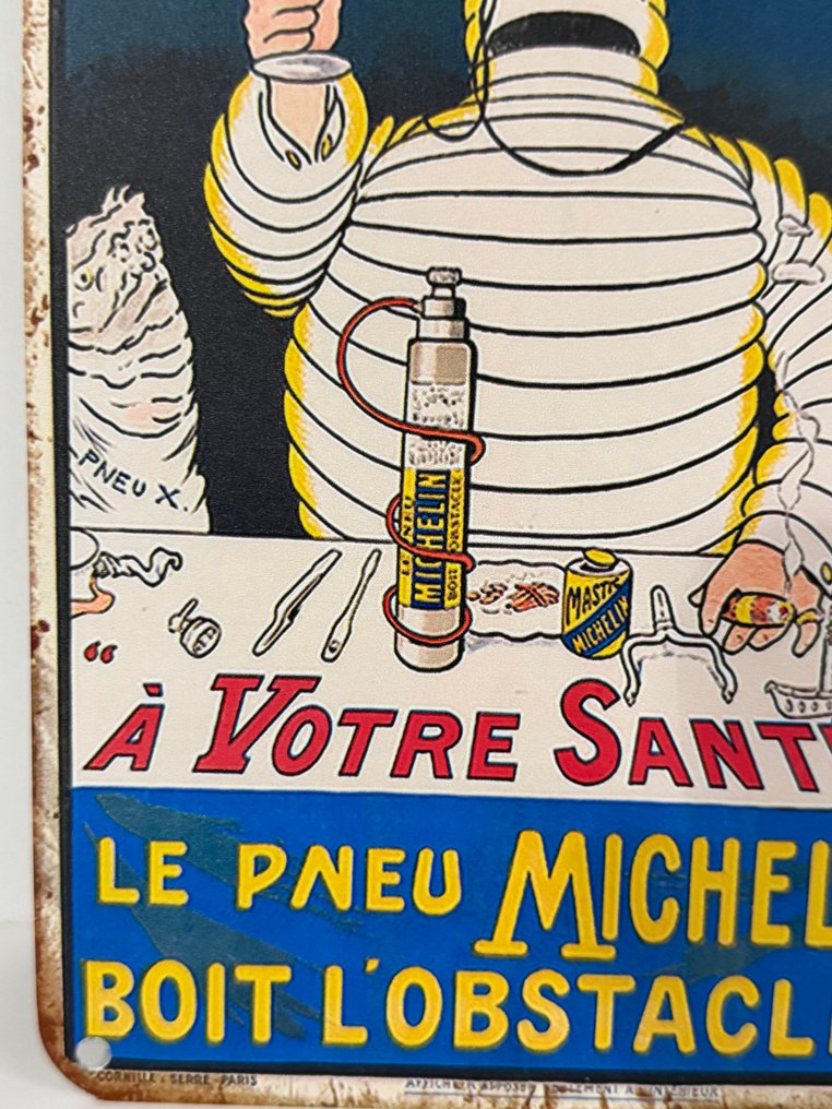 广告人物 - 单一米其林Bibendum罐广告祝您健康 - 2000-2010 #4.3