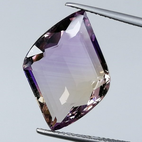 Αμετρίνης  - 12.38 ct - Instituto Gemólogico Español (IGE) - Χωρίς θεραπείες #1.0