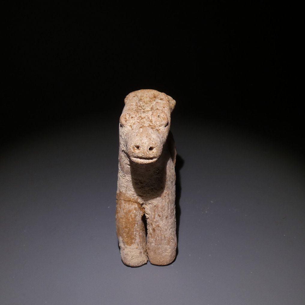 Μεσοποταμιακή Terracotta Ανθρωποειδές ζώου. 8,5 εκ. μήκος. Συρο-Χιττιτικό, 2000 π.Χ. #4.3