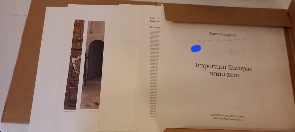 Signed; Gianni Castagnoli - Imperium Europae anno zero - 2020 #3.2
