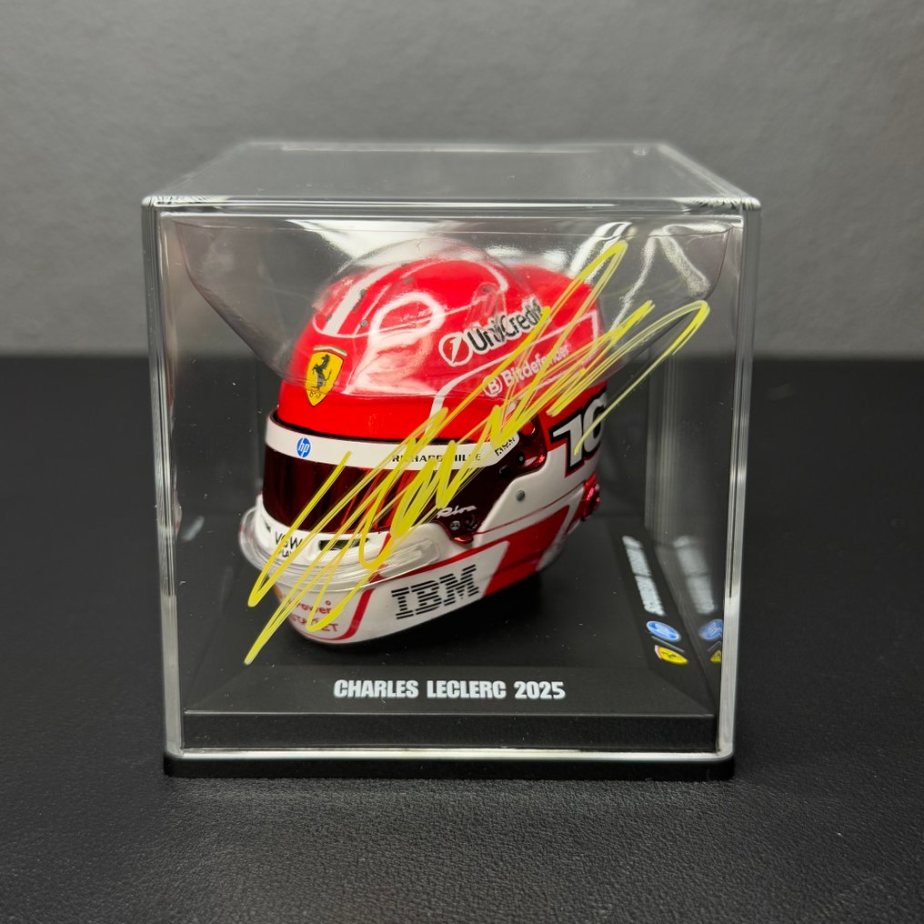 Ferrari - Charles Leclerc  - 2025 Season Helmet - 2025 - Scale 1/5 helmet  #2.1