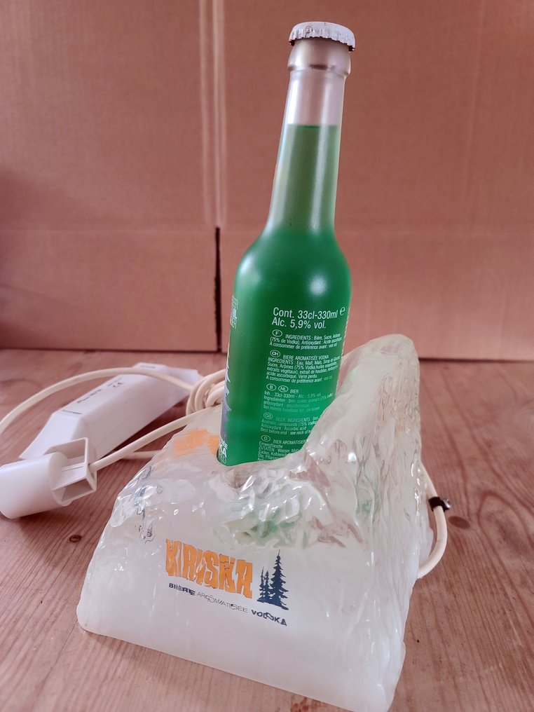 Objets de Bar - 发光广告招牌 - BIERE - Fischer - 照明標誌 - KRISKA - 復合材料 #2.1