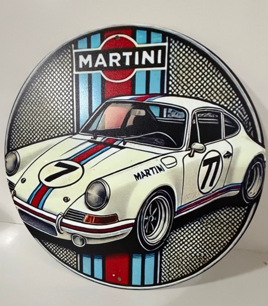 广告人物 - 纪念保时捷Martini Racing罐广告 - 2000-2010 #2.1