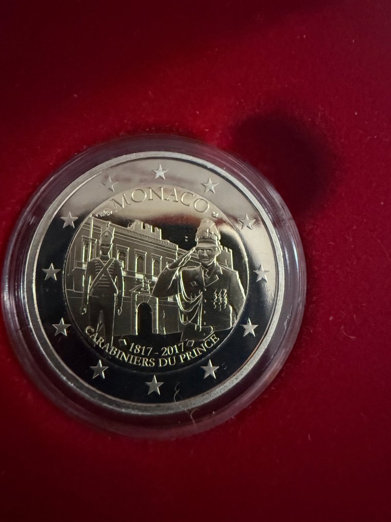 Monaco. 2 Euro 2017 "Carabiniers" Proof #4.3
