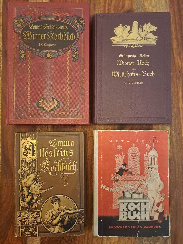 verschiedene Autoren - Konvolut verschiedener alter Kochbücher - 1905-1949 #1.0