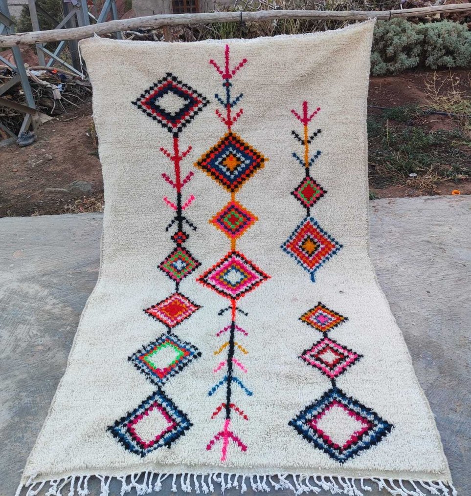 Berber - 小地毯 - 266 cm - 155 cm - 全新 Azilal 地毯 260x155 #1.0