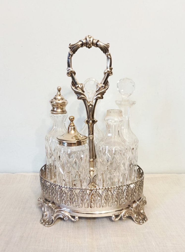 Topázio - 調味瓶套裝 - .835 銀 - 葡萄牙 #1.0