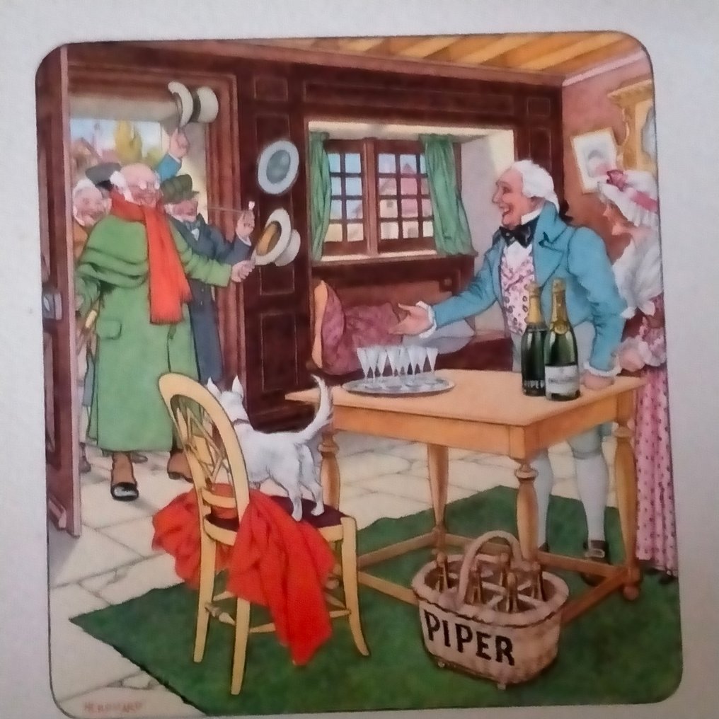 Teemakokoelma - samppanjan etikettit ja menut #4.3