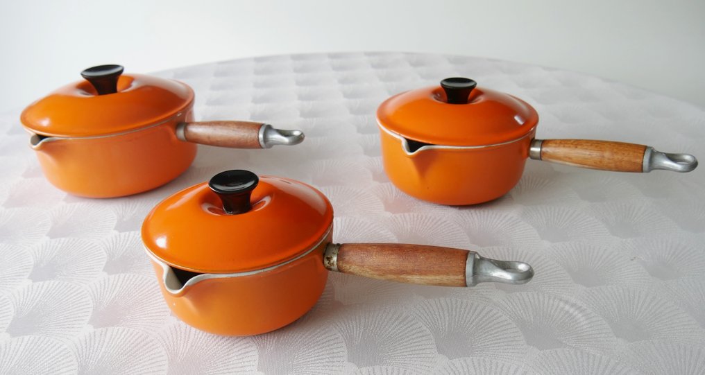 Le Creuset - Cooking pot set (6) - Enamelled fountain #1.0