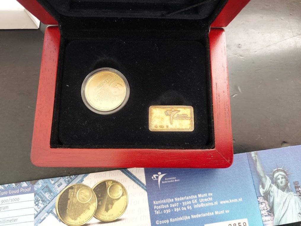 Netherlands. 10 Euro 2009 "Manhattan" Proof #4.3