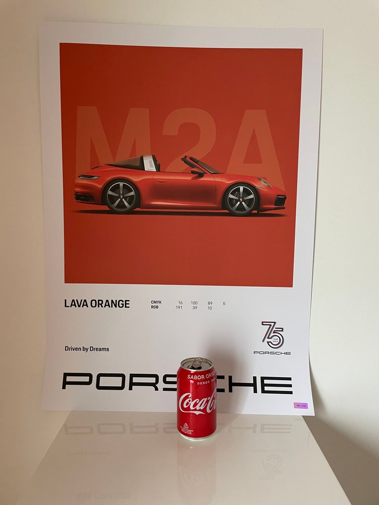 Original poster 911 Targa 4S - Porsche - NO ENVIO A CANARIAS #4.3