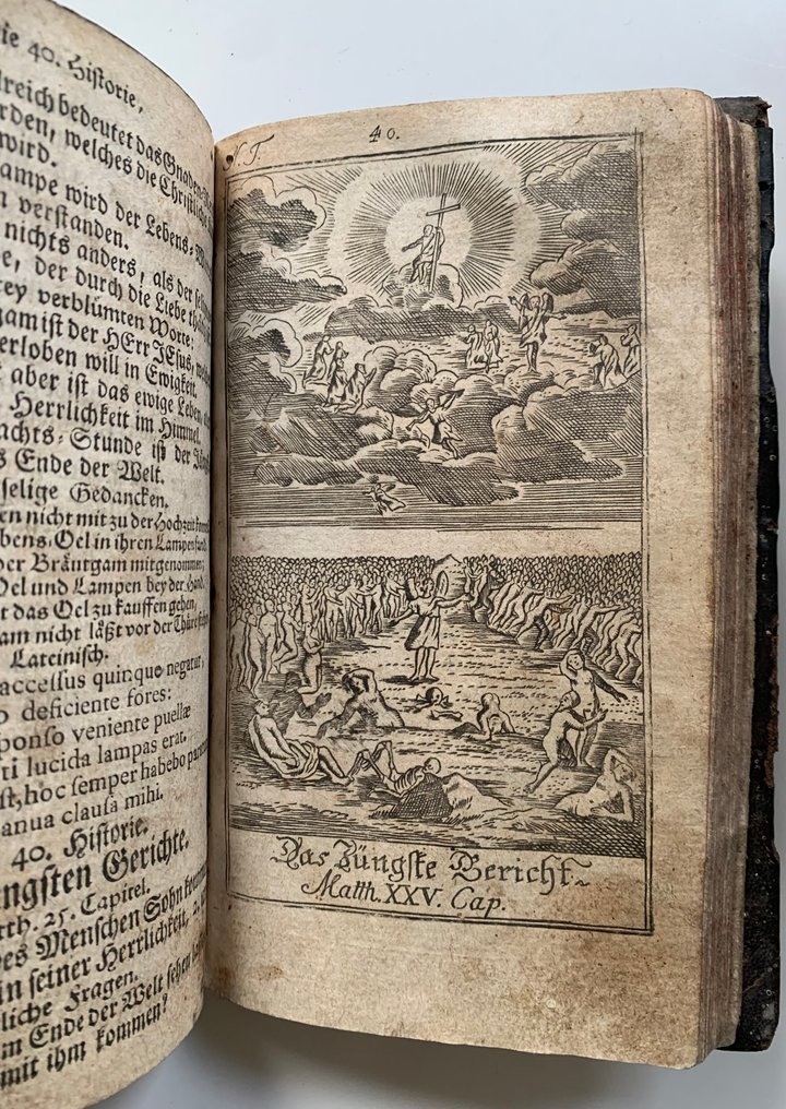 Religion Kirche Hübner Biblische Historien 104 Kupferstiche - 1774 #2.1