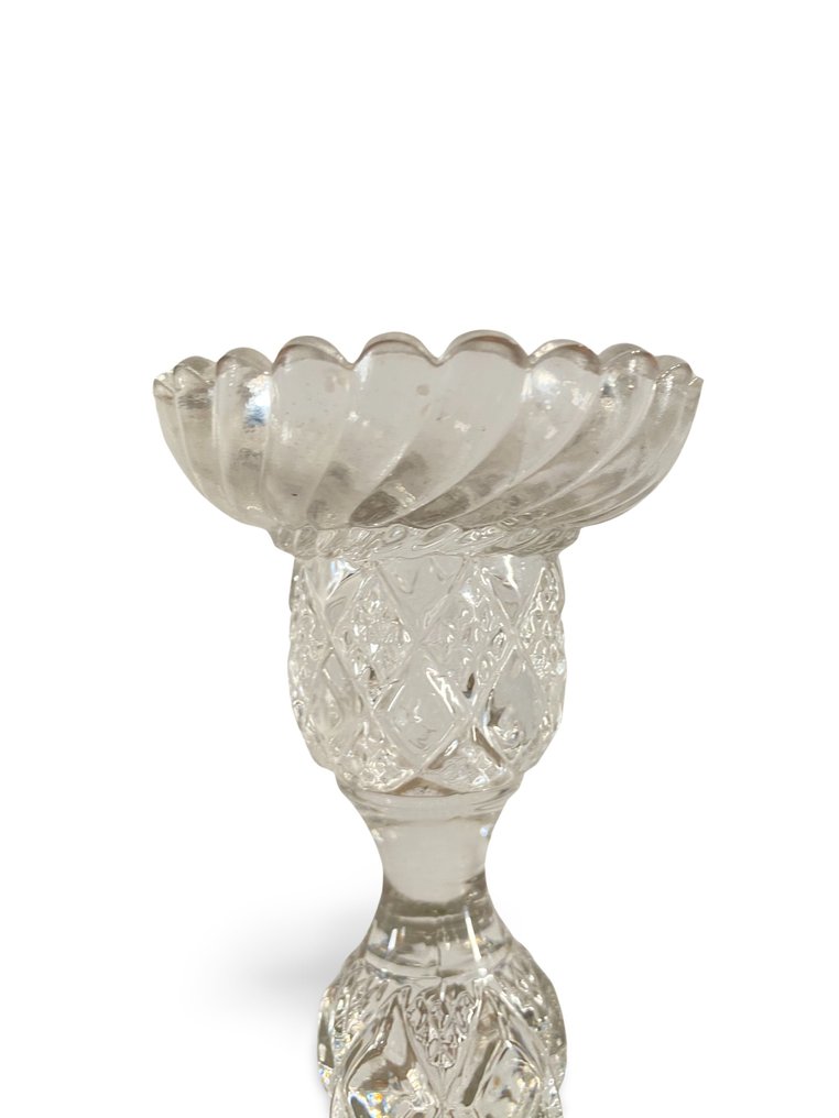 Taperstick (2) - Glass - Height 23cm #1.0