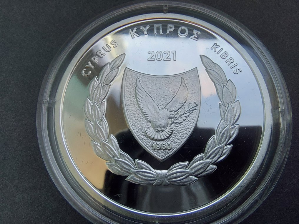 Cyprus. 5 Euro 2021 "UNESCO" Proof  (Zonder minimumprijs) #2.1