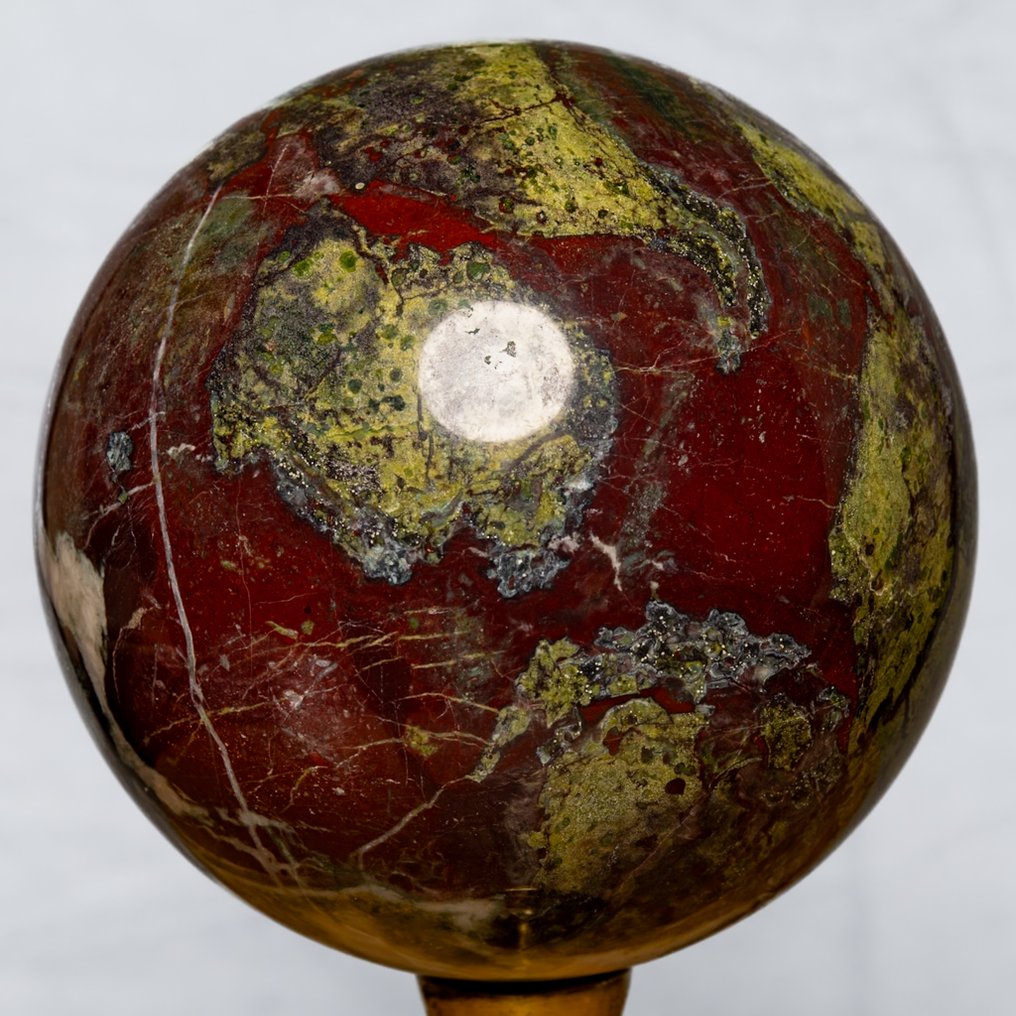 Αίμα Δράκου Μεγάλη Σφαίρα Ποιότητας Δράκος Αίμα - Ύψος: 13.4 cm - Πλάτος: 13.4 cm- 3627 g #3.2
