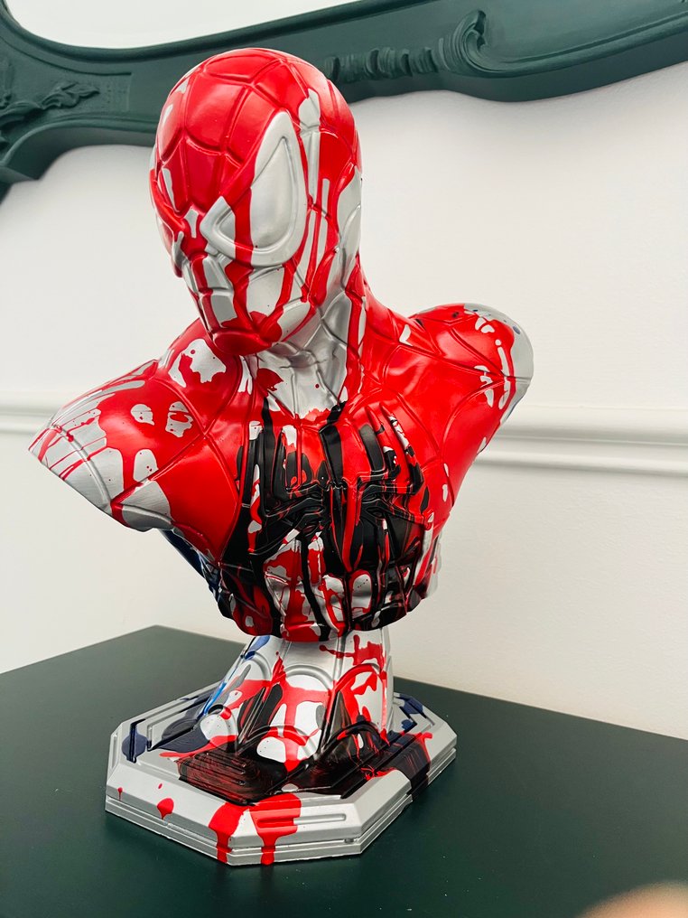 PYTHIA(1993) - Buste, Spiderman fusione cromatica - 38 cm - Plastic - 2025 #3.2