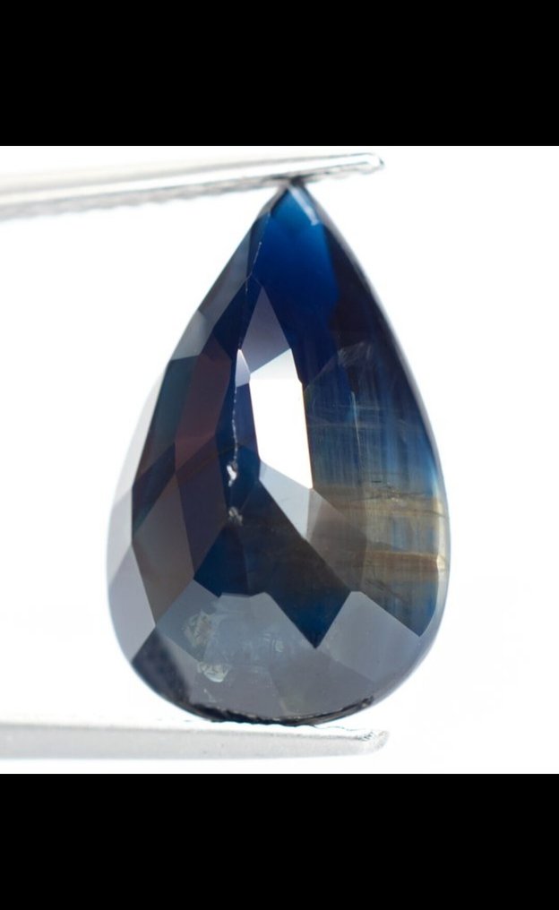 1 pcs  Blue Sapphire  - 8.13 ct - Lotus Gemology #3.2