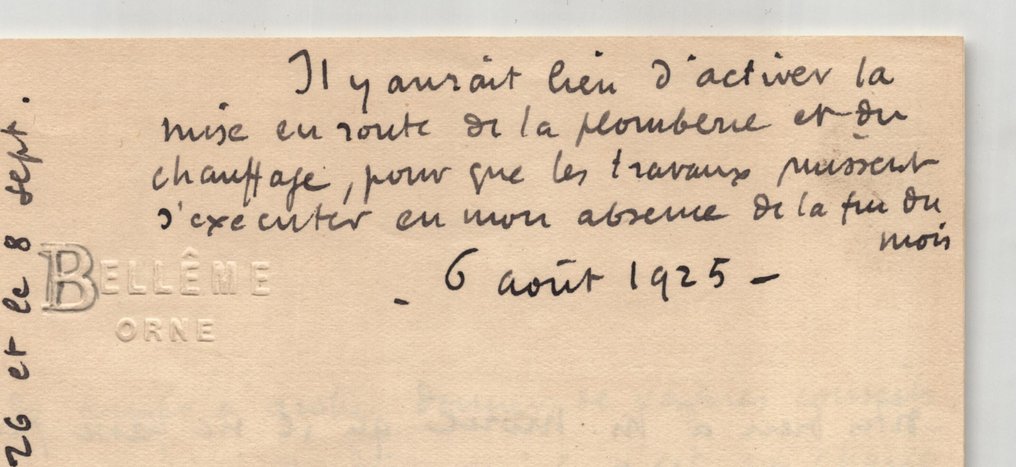 Roger Martin du Gard - « Je regrette amèrement de m'être engagé dans l'aventure » - Lettre autographe signée - 4 pages - 1925 #2.1