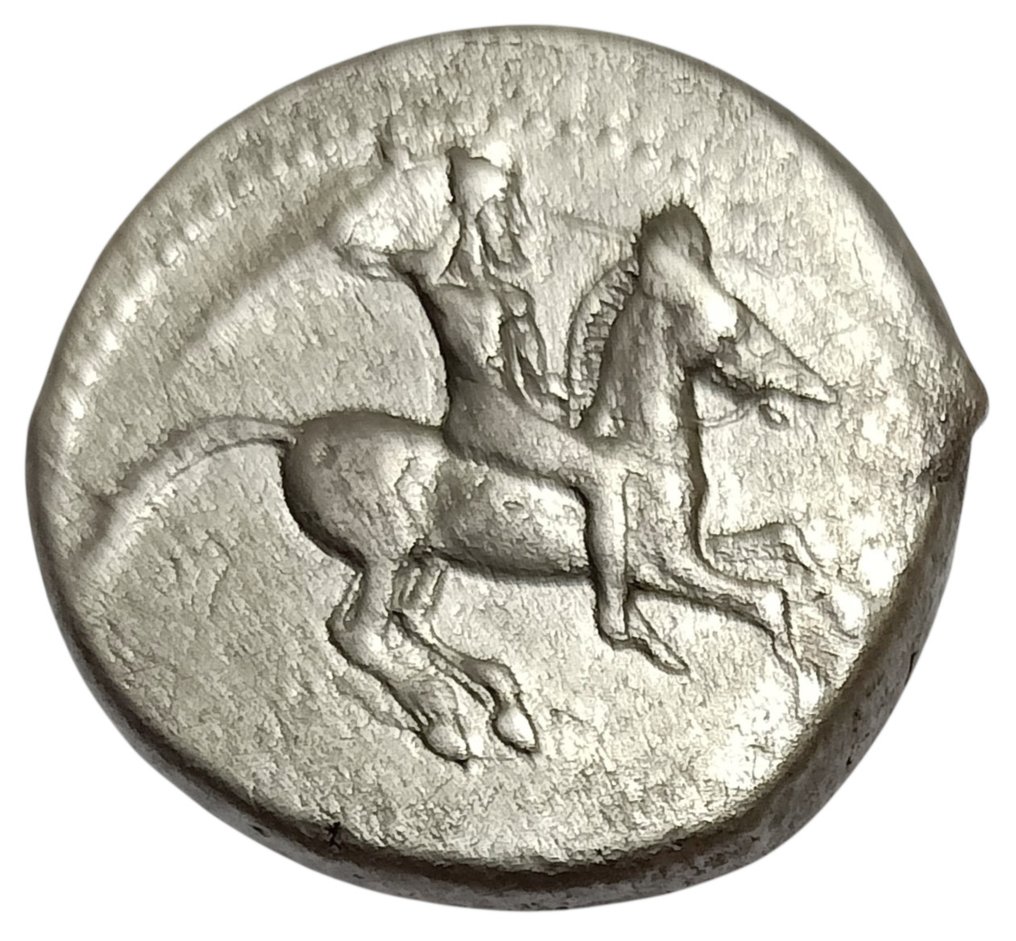 西西里岛， 盖拉 Didrachm ca. 490-475 BC #1.0