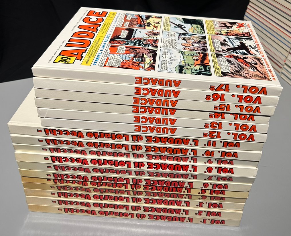 L'Audace - collezione completa ristampa anastatica in volumi - 17 Album - Reprint #1.0