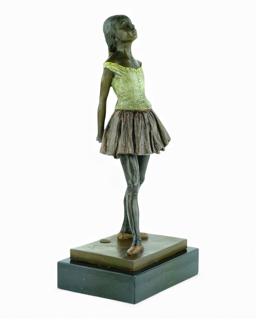 Edgar Degas - after - Άγαλμα, La Petite Danseuse de Quatorze Ans - 38 cm - Μπρούντζος, Μάρμαρο #3.2