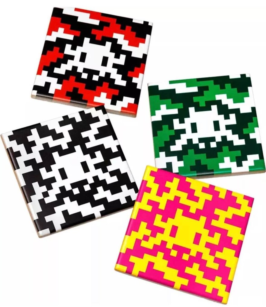 Space Invader (1969) - Camo Space Tiles (full set) #4.3