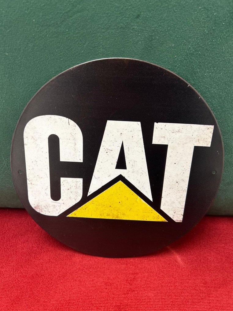 Enamelled sign CAT - Enamel sign - Metal #1.0
