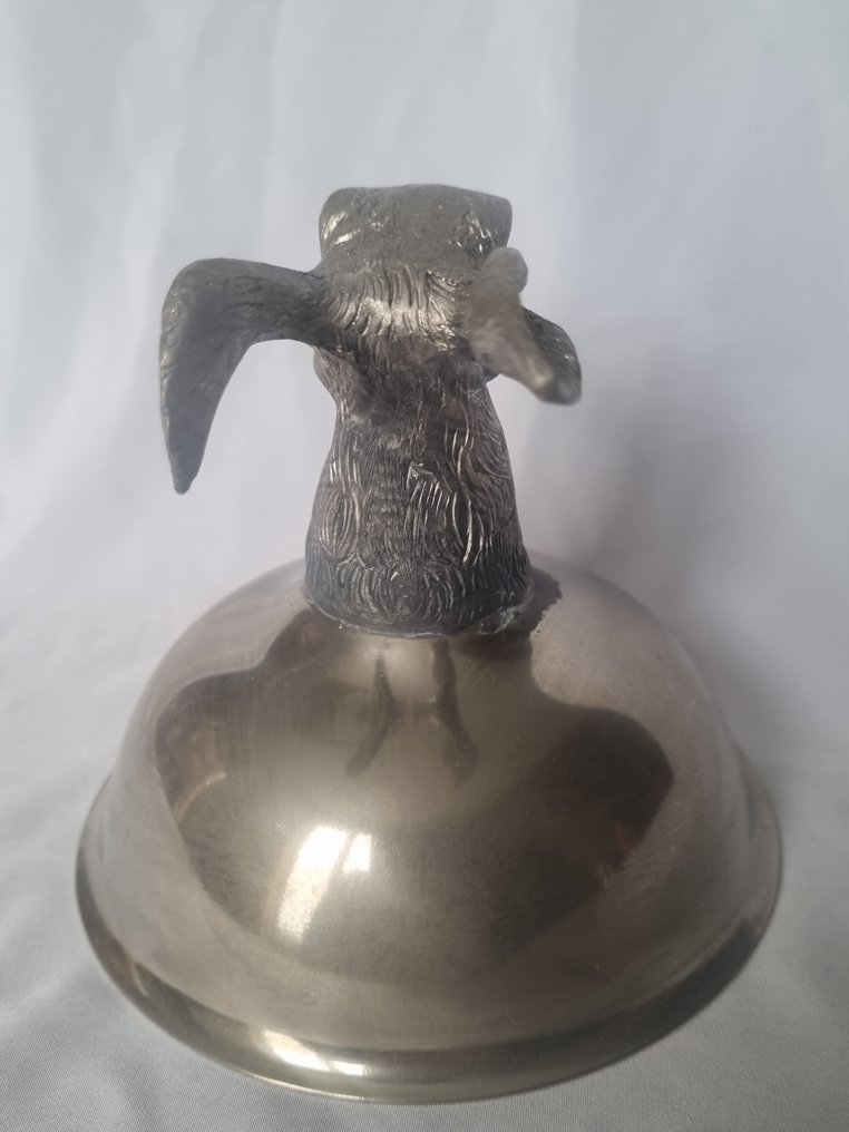 M.P italie - Mauro Manetti - 酒杯 - 兔子 - 银色金属, 锡 #1.0