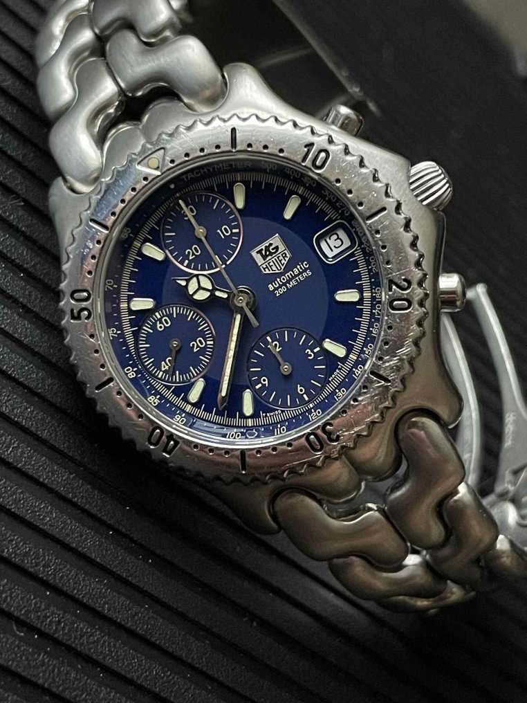 TAG Heuer - Link Automatic Chronograph Valjoux 7750 - CG2111-RO - Άνδρες - 1990-1999 #1.0