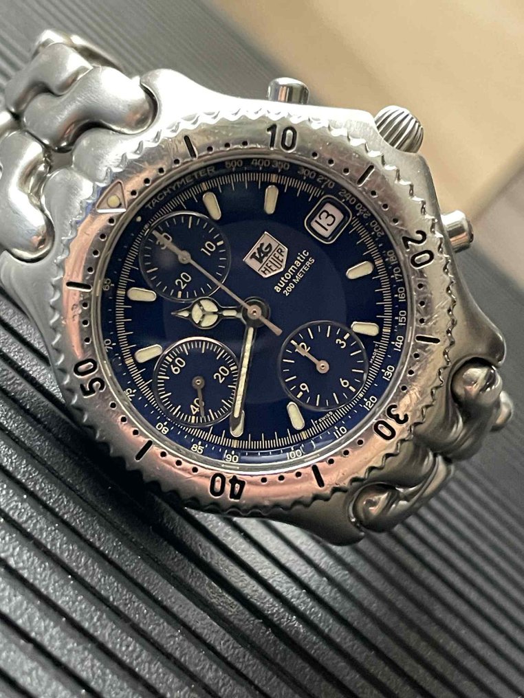 TAG Heuer - Link Automatic Chronograph Valjoux 7750 - CG2111-RO - Άνδρες - 1990-1999 #1.0