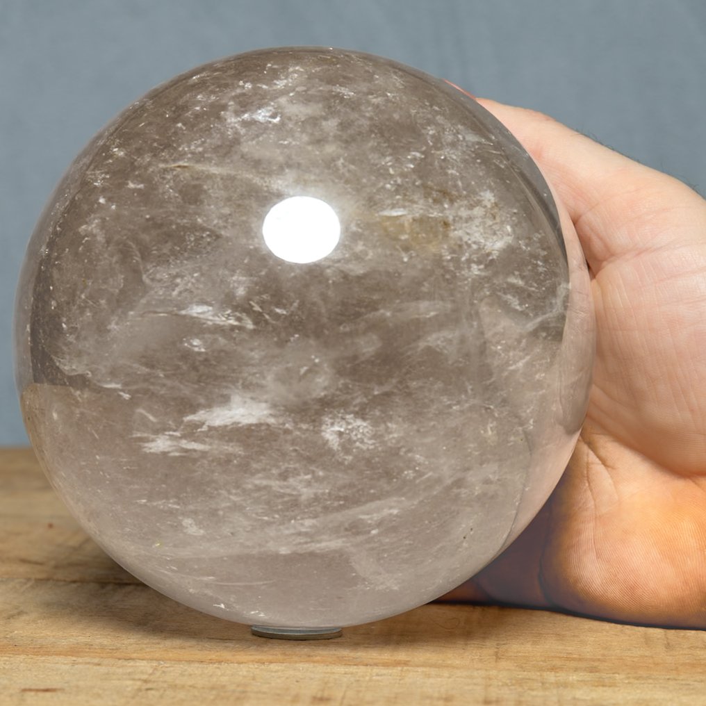 Fine mountain crystal sphere Crystal - Height: 13.3 cm - Width: 13.3 cm- 3233 g #2.1