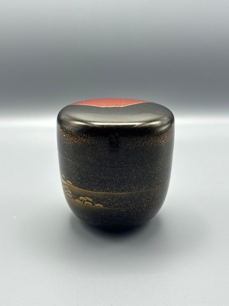 Azuma Takatoshi  隆利 - Natsume - 绯红富士蒔絵轮岛漆器 - 木 #4.3