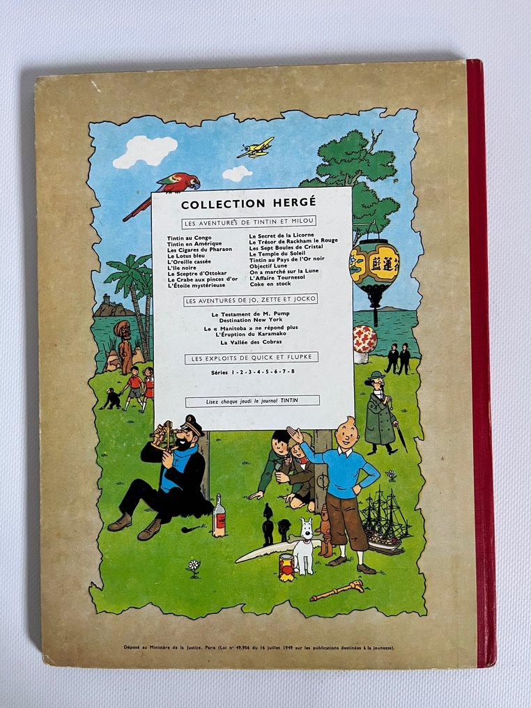 Casterman - Tintin - L'Ile Noire - B25 #1.0