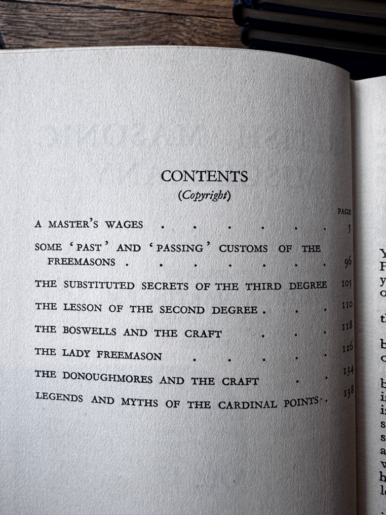 George M. Martin - 1930(c) Full Complete Set British Masonic Miscellany - 1930 #3.2
