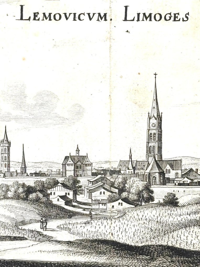 Partial: M. Z. - Topographiae sive Descriptionis Galliae - 1657 #1.0