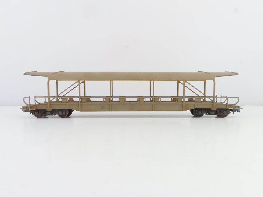 HAG H0 - 370 - Modellvonat teherfuvarozás (1) - 4-ajtós autószállító autó - SBB-CFF #1.0