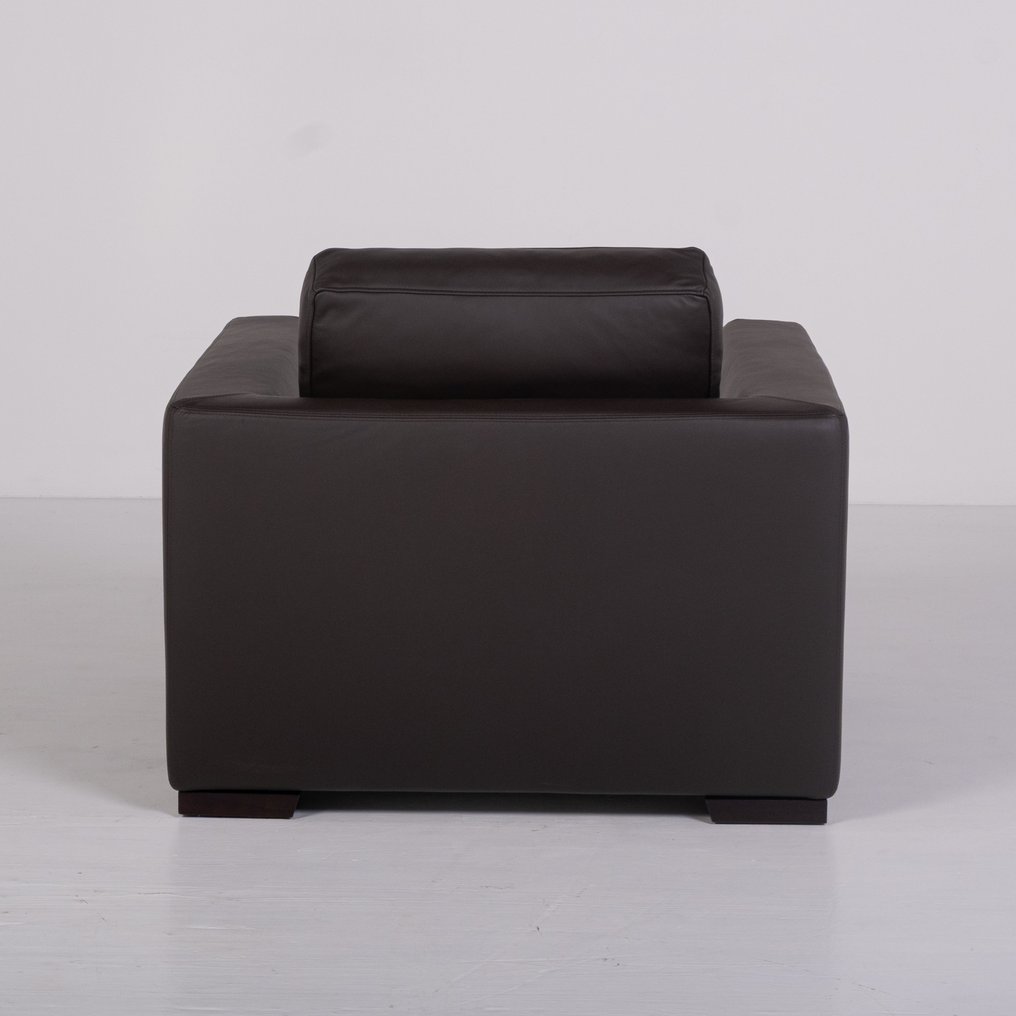 Pianca - 扶手椅子 - 家庭 - 木, 皮革 #4.3