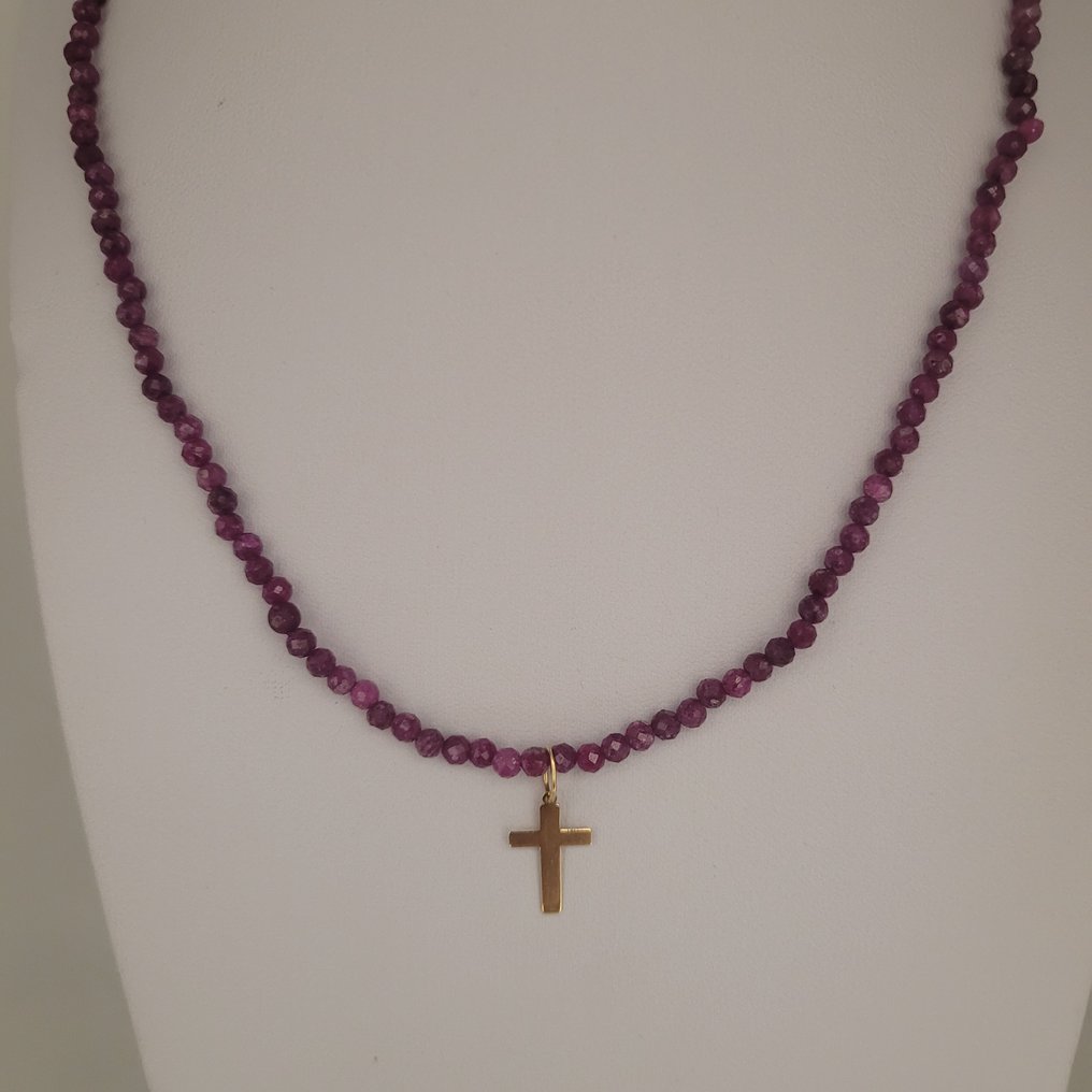 Nincs minimálár - Függő - 18 kt. Sárga arany Rubin #4.3